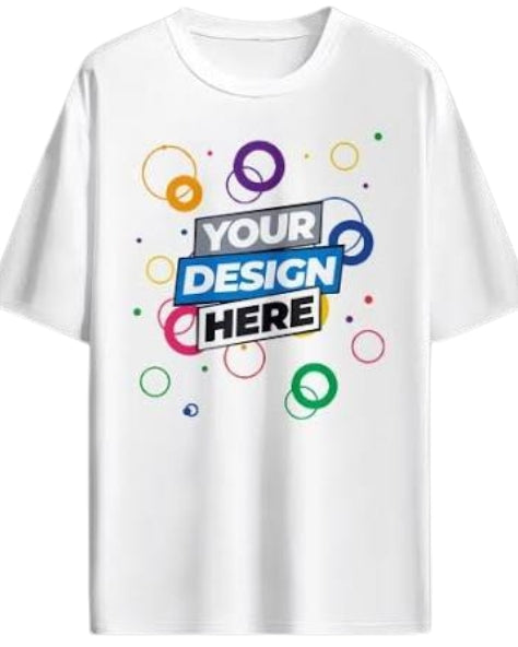 T-Shirt - Colorful Geometric Circle Graphic T-Shirt Design